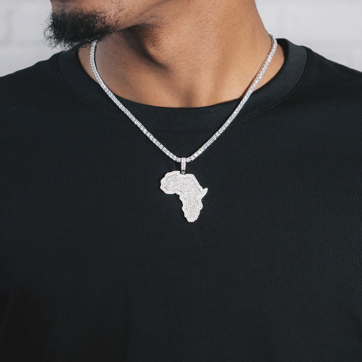 Iced Africa Pendant