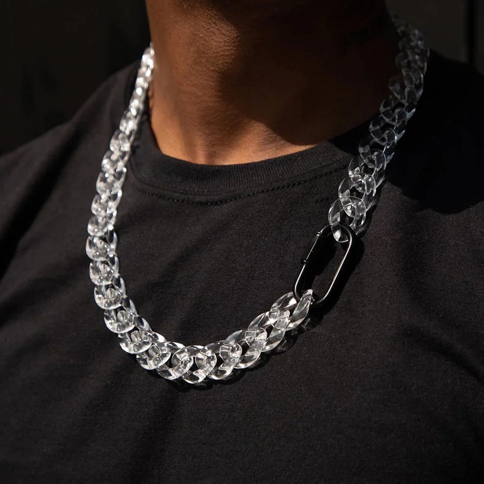 FREE Clear Cuban Link Chain