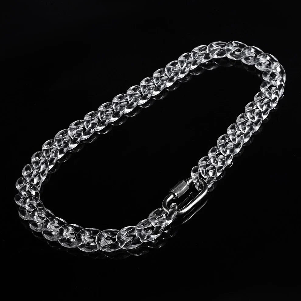 FREE Clear Cuban Link Chain
