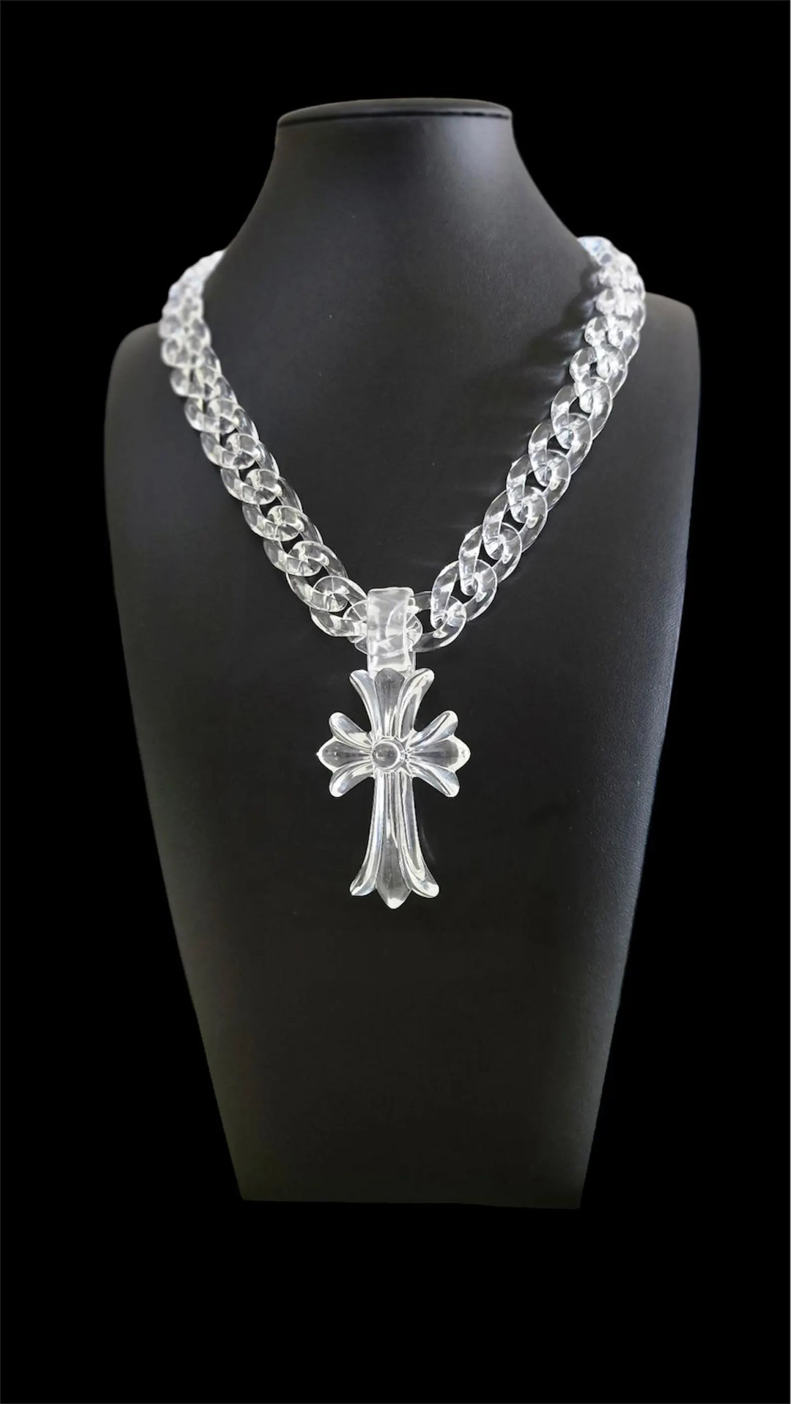 FREE Clear Cross Pendant