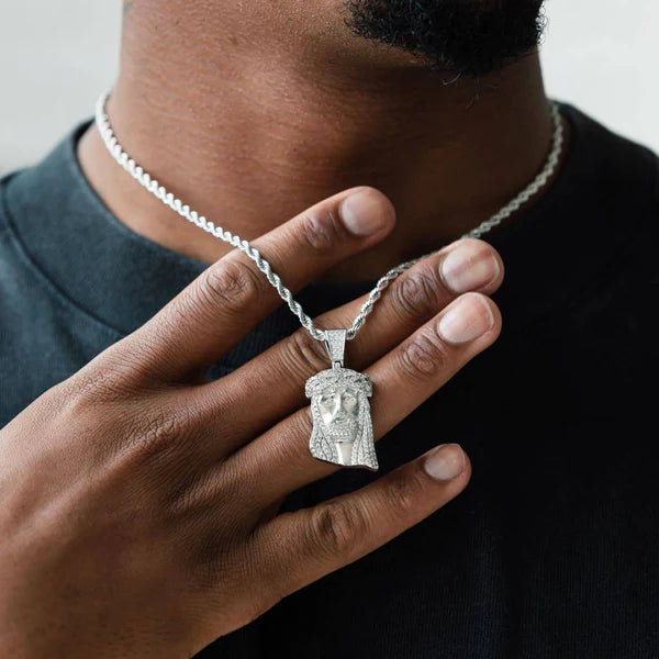 Iced Jesus Pendant