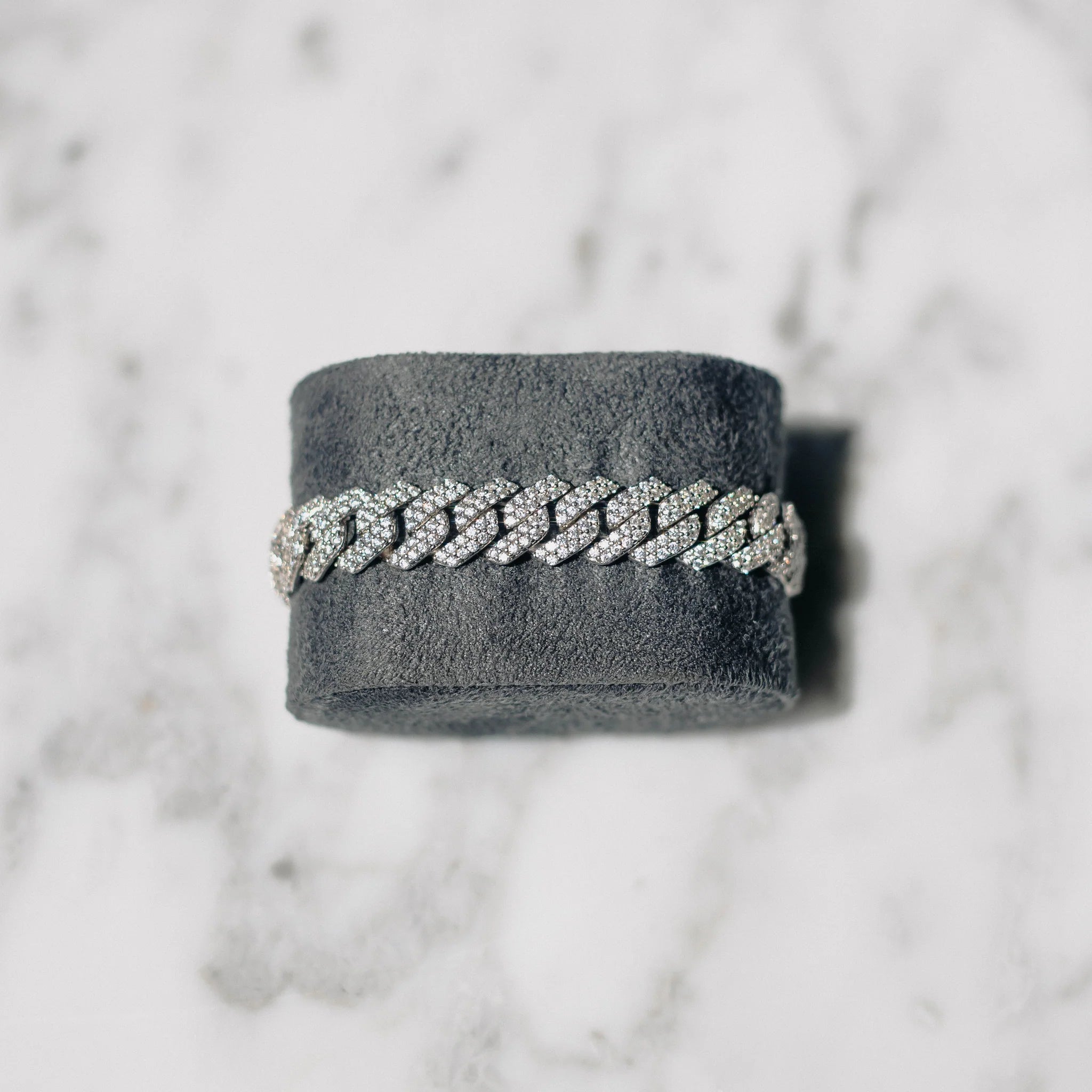 FREE Iced Prong Link Bracelet - Palm Jewellers