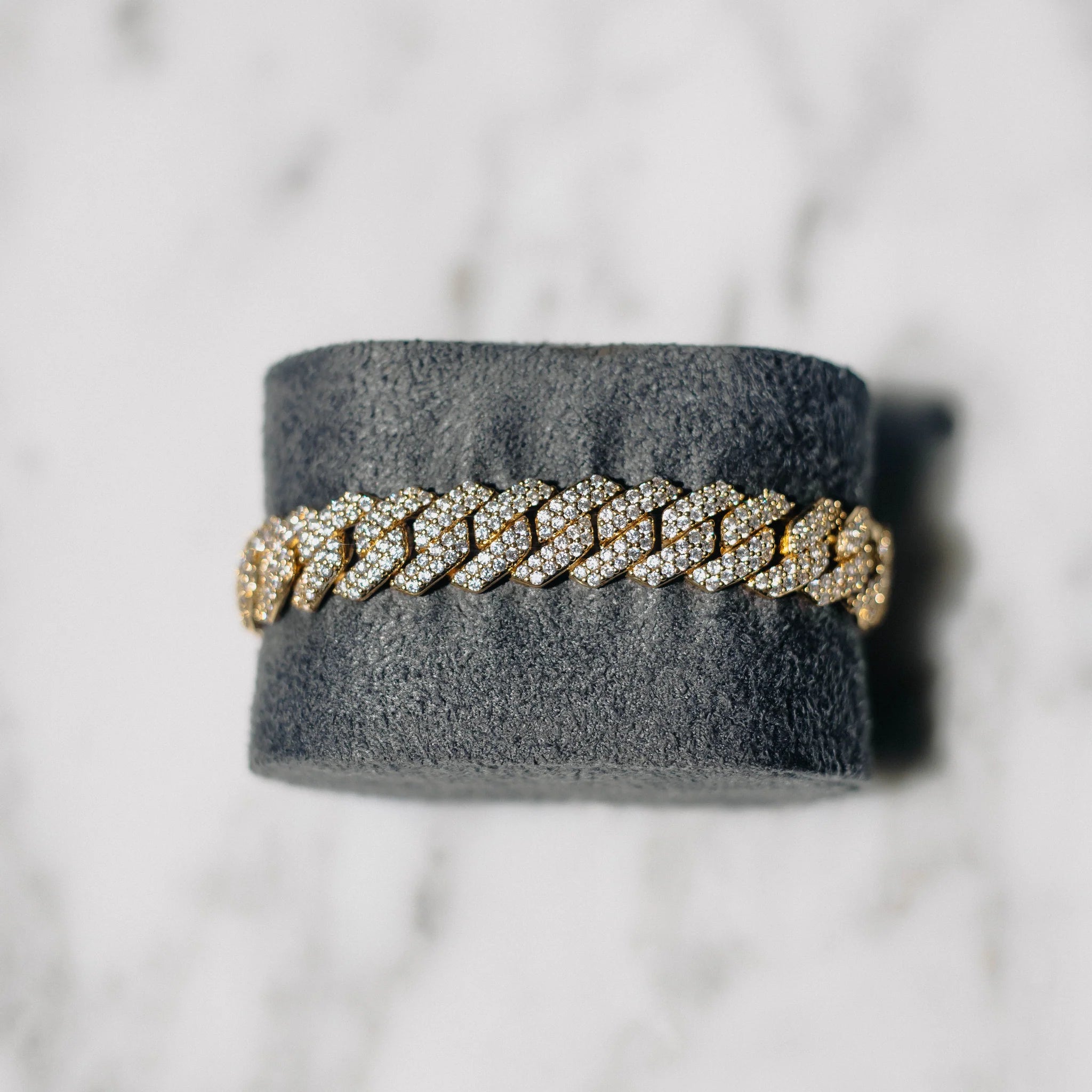 FREE Iced Prong Link Bracelet - Palm Jewellers