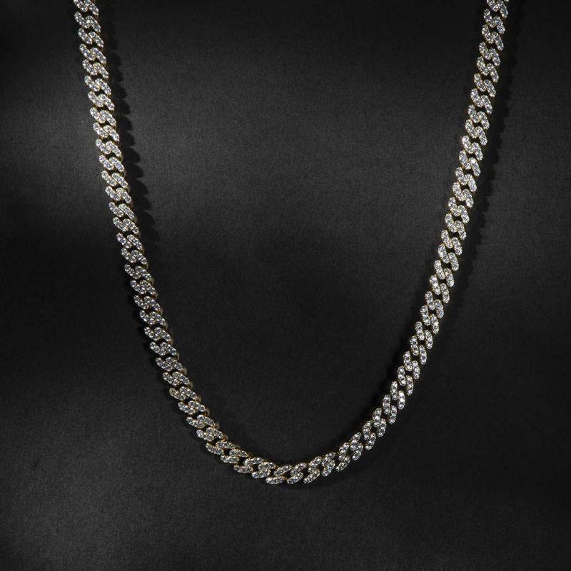 Iced 10mm Cuban Link Chain - Palm Jewellers