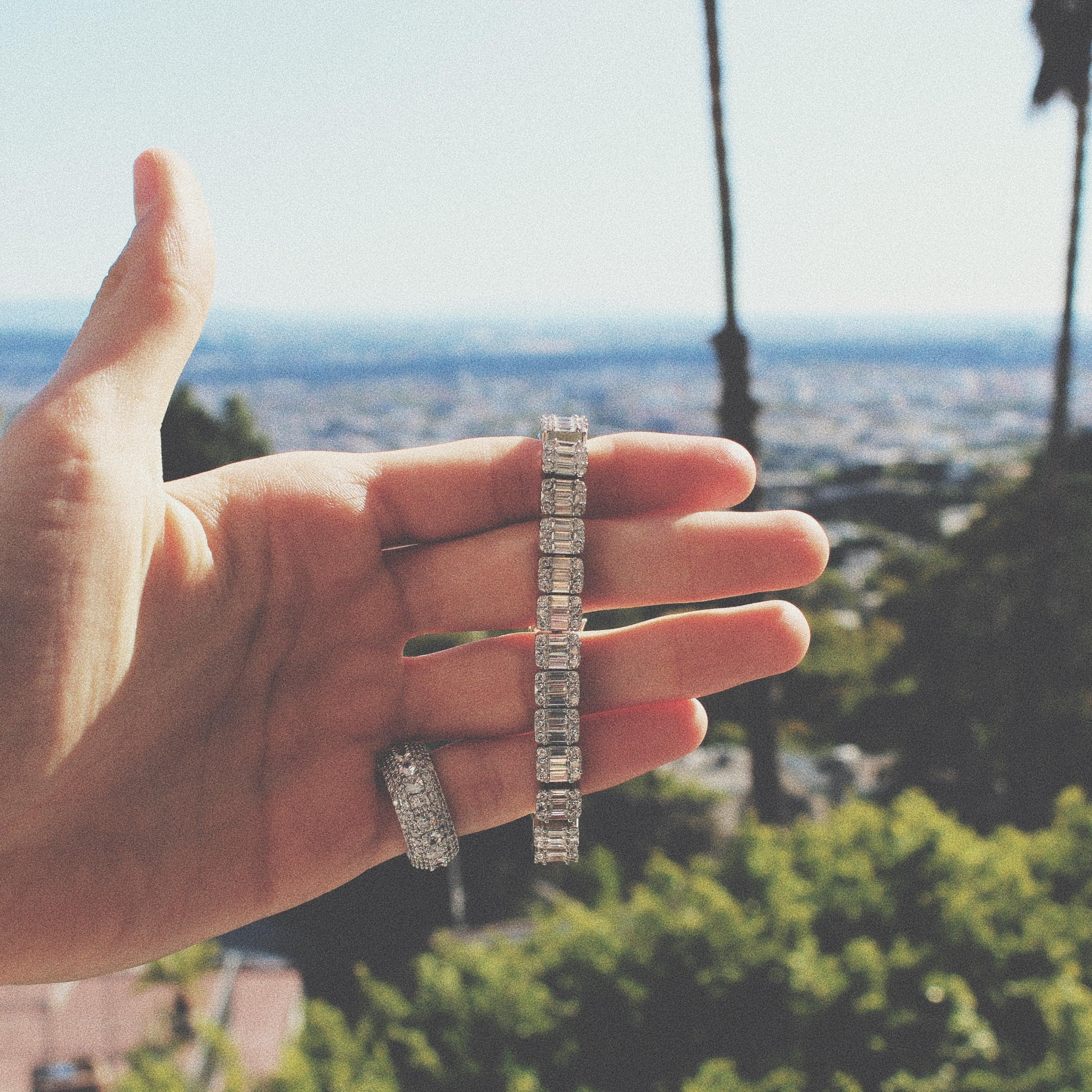 Baguette Tennis Bracelet - Palm Jewellers