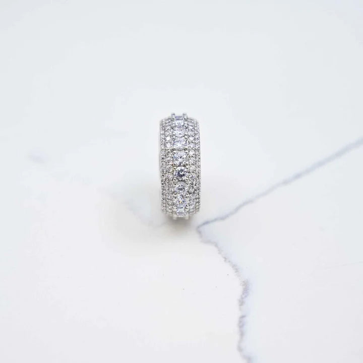 5 Layer Diamond Band Ring - Palm Jewellers