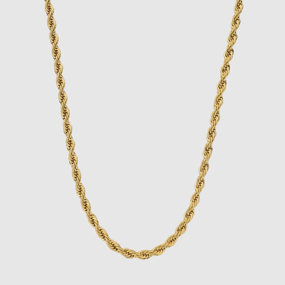 18k Gold Rope Chain - Palm Jewellers