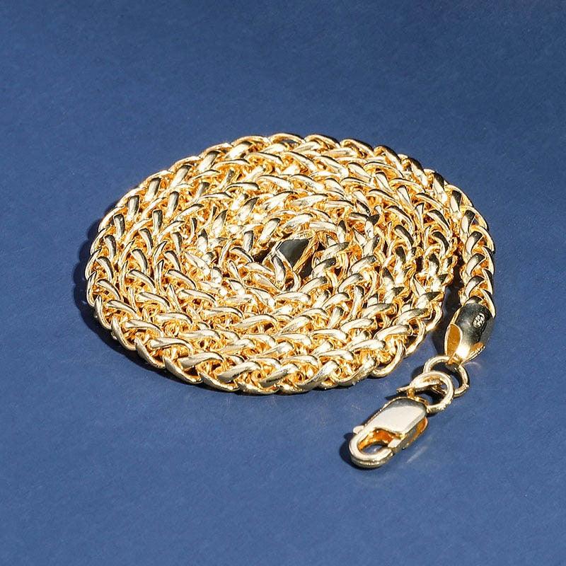 925 Sterling Silver Franco Chain - Palm Jewellers