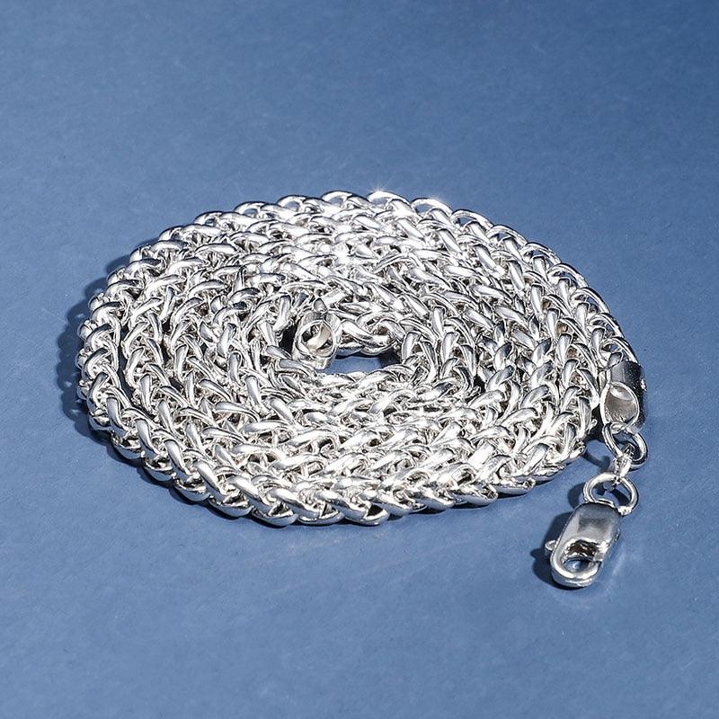 925 Sterling Silver Franco Chain - Palm Jewellers