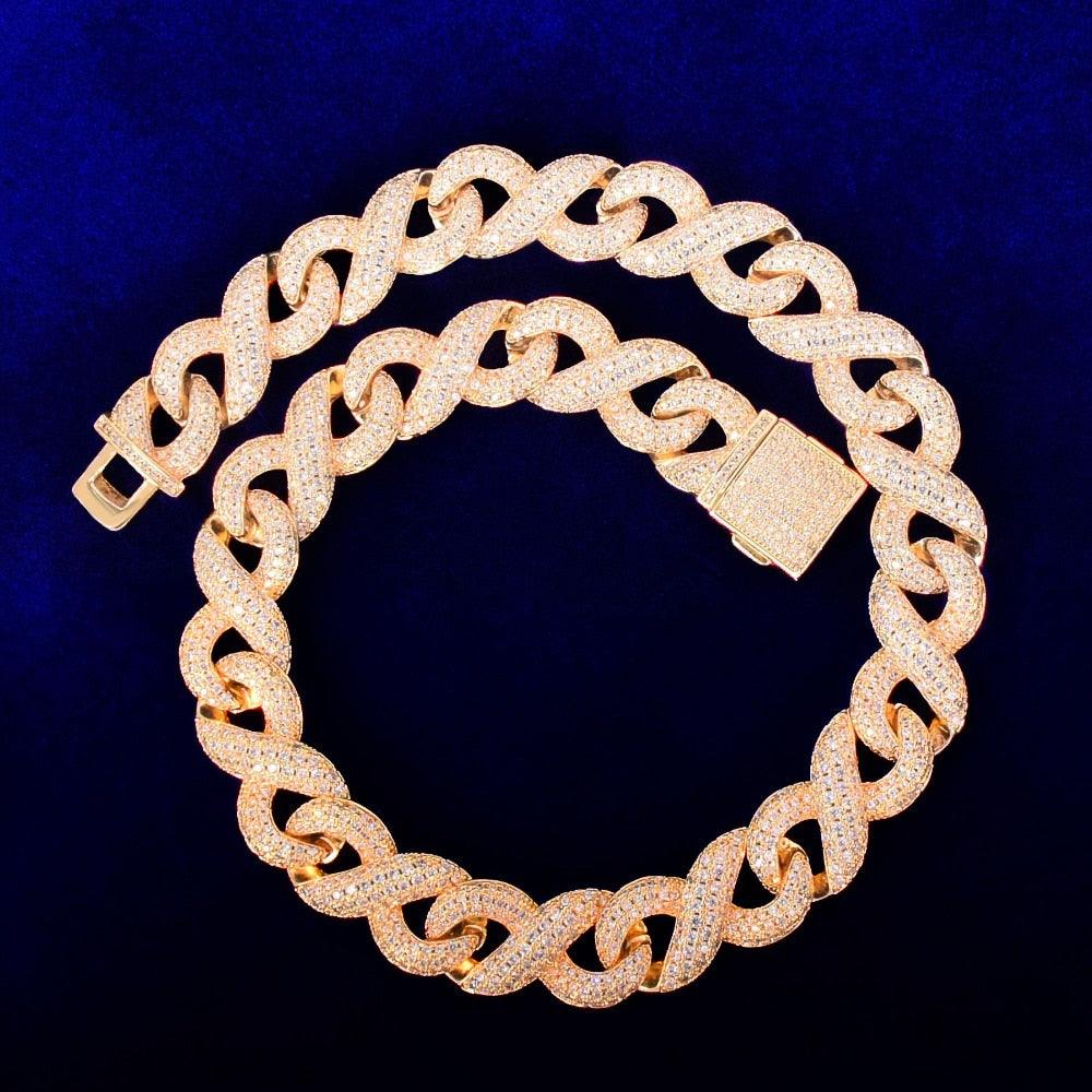 15mm Infinity Cuban Chain - Palm Jewellers