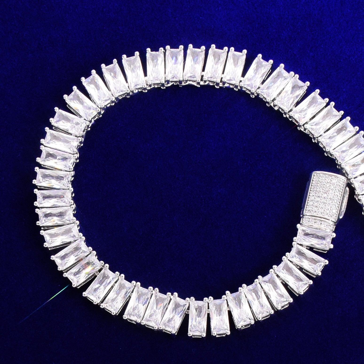 14mm Baguette Bracelet - Palm Jewellers