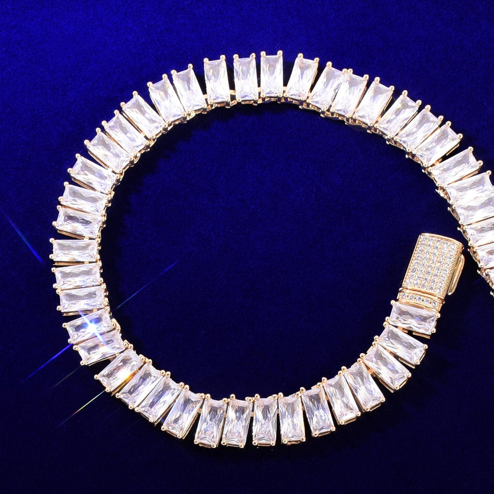 14mm Baguette Bracelet - Palm Jewellers