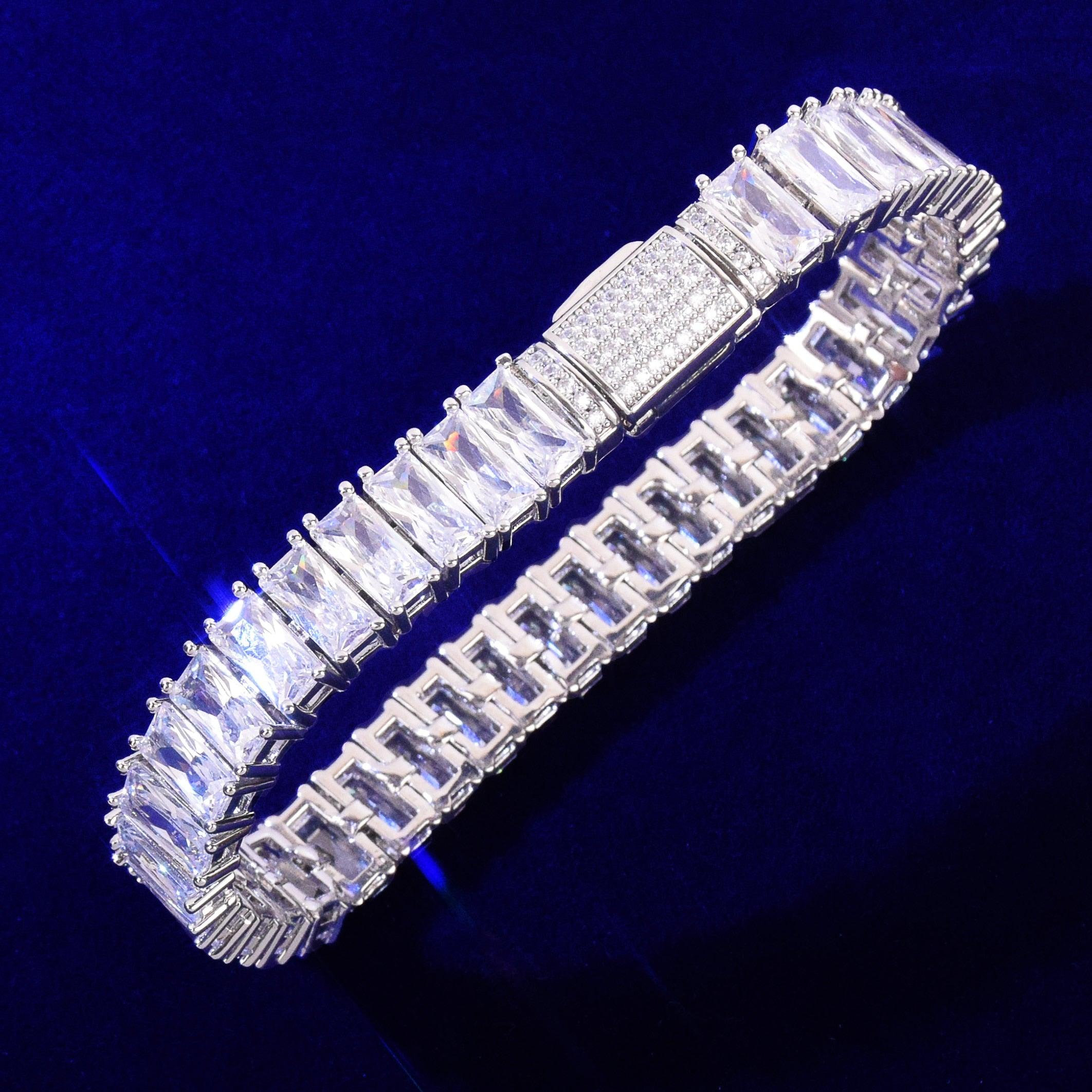 14mm Baguette Bracelet - Palm Jewellers