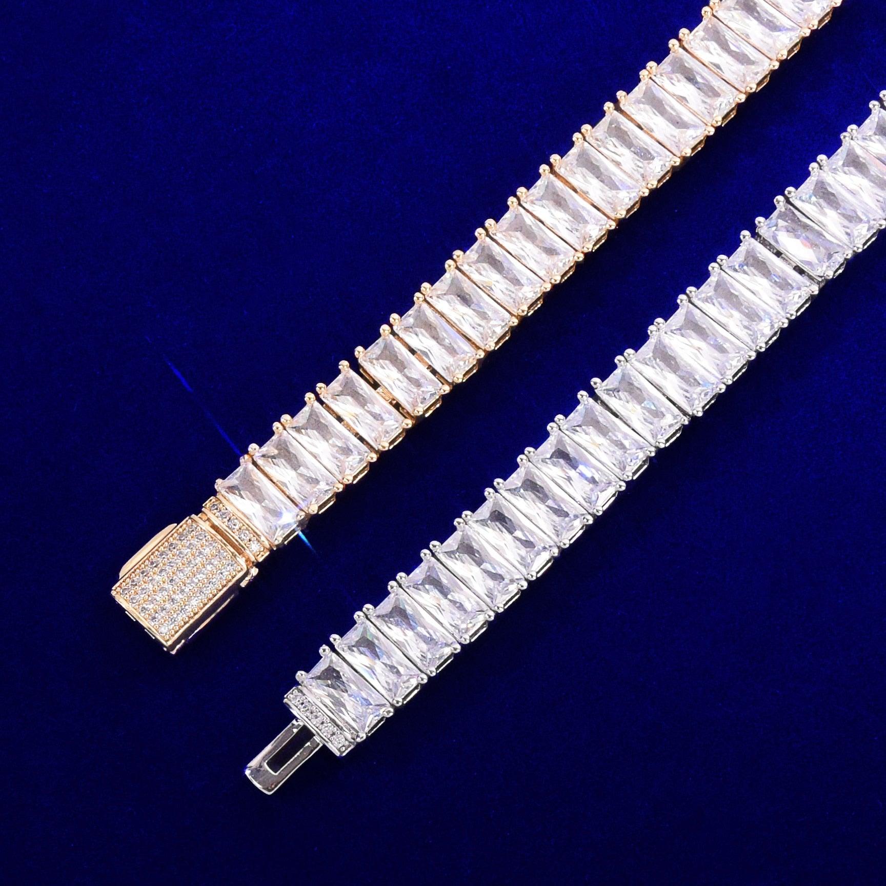14mm Baguette Bracelet - Palm Jewellers