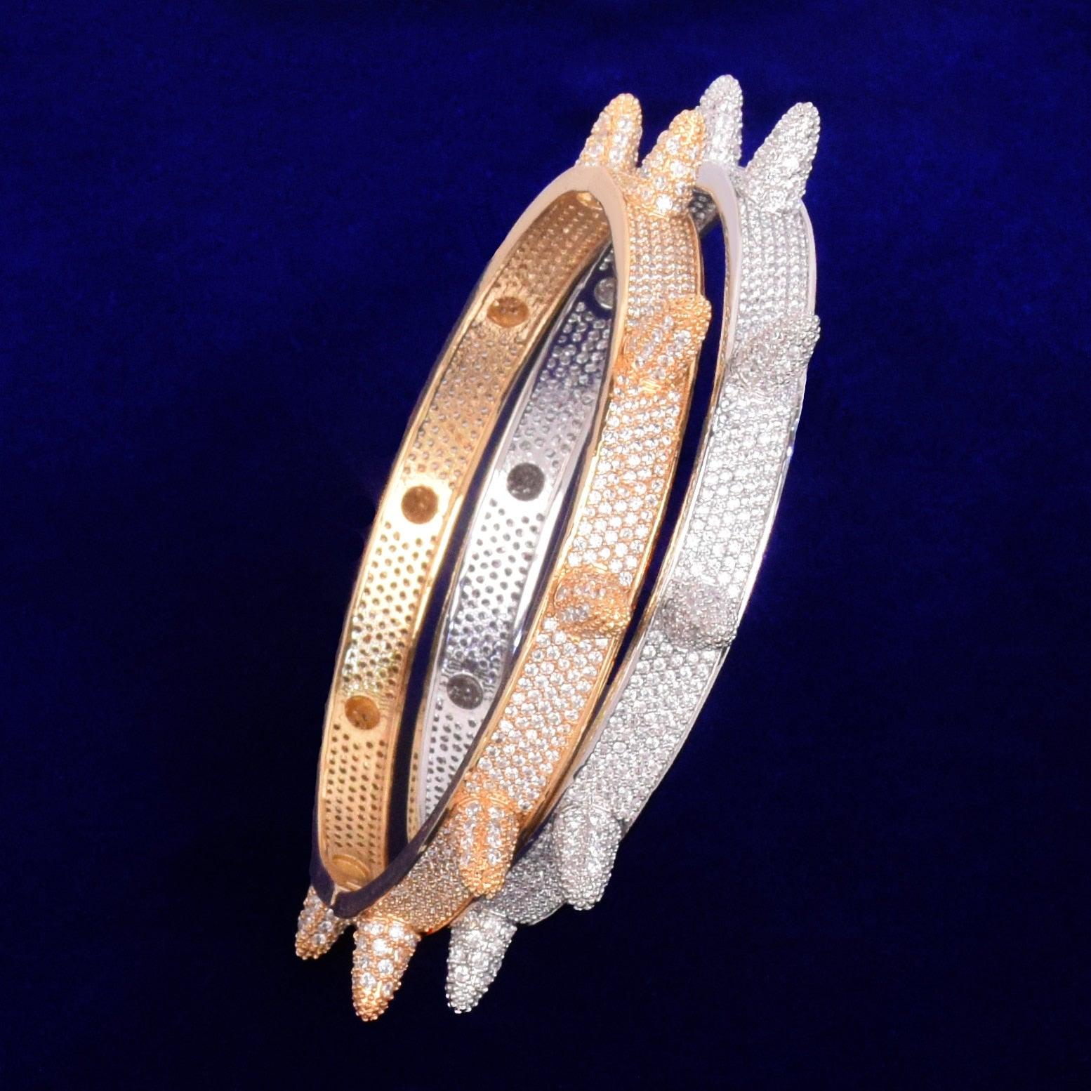 Iced Spike Bracelet - Palm Jewellers
