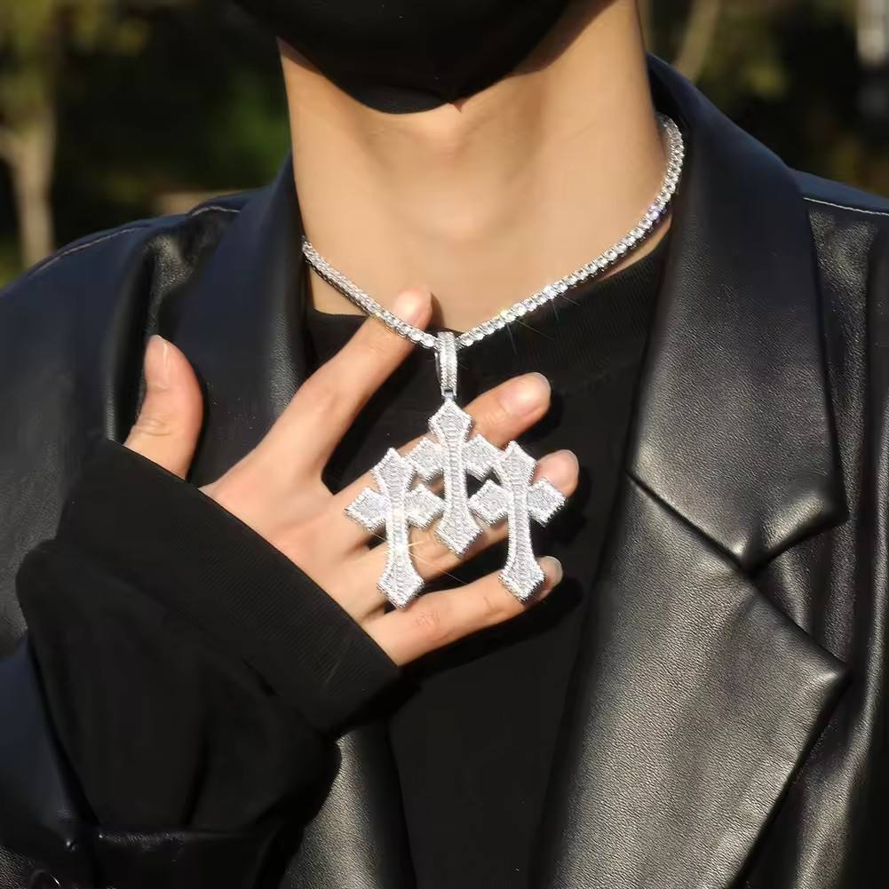 Triple Cross Pendant