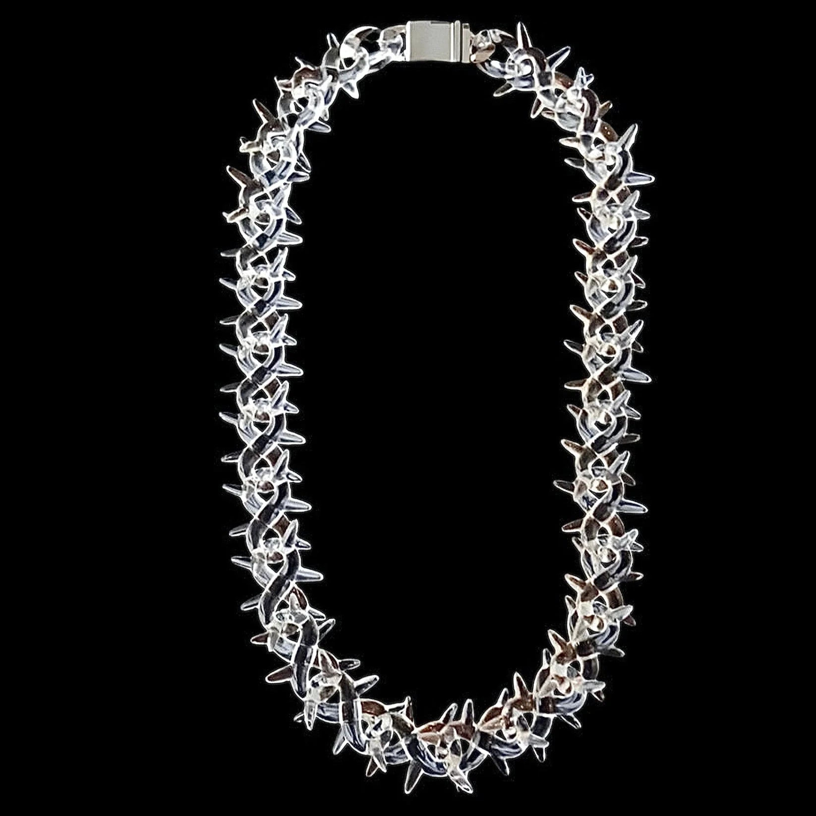 FREE Clear Spike Chain