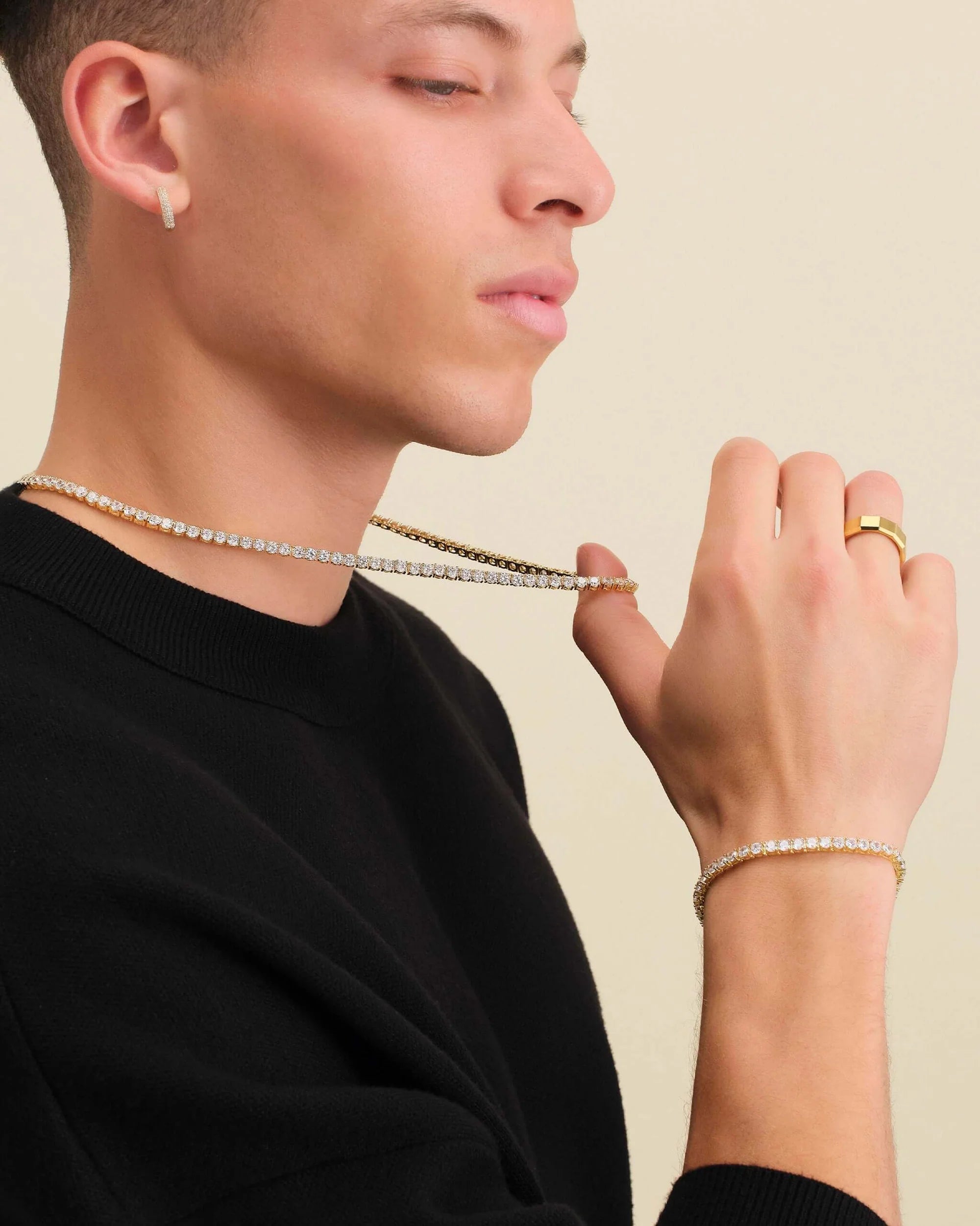 FREE Tennis Chain + Bracelet Bundle
