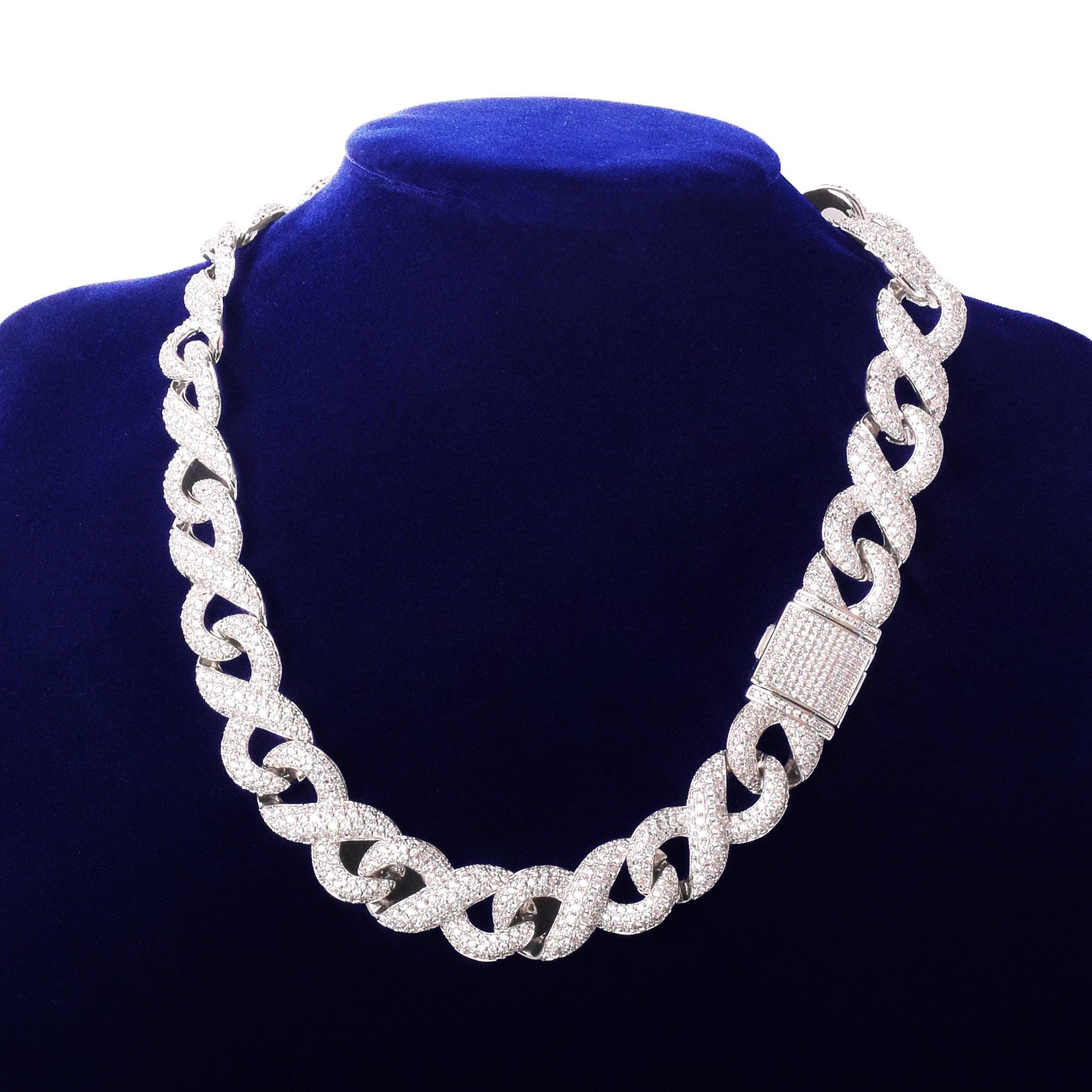 15mm Infinity Cuban Chain - Palm Jewellers